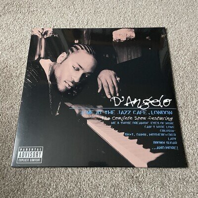 D'Angelo – Live At The Jazz Cafe, London: The Complete Show Vinyl Record SEALED