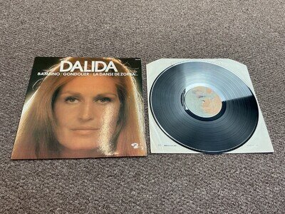Dalida-Bambino 1973 1st Press French Barclay LP Ex Vinyl Play Early Years Comp