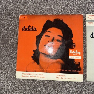 DALIDA Lazarelle France EP 7 + le ranch de Maria