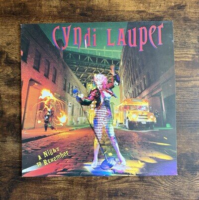 Cyndi Lauper - A Night to Remember 1989 LP Vinyl
