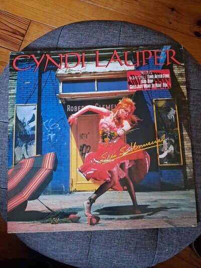 Cyndi Lauper 1983 "She's So Unusual" Vinyl