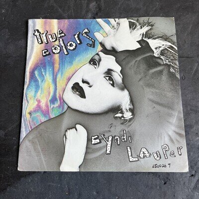 Cyndi Lauper – True Colors - 7” Single - Ex / Vg - B 37
