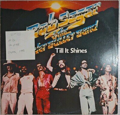 Bob Seger & The Silver Bullet Band Till It Shines Vinyl Record VG+/VG 12CL16073