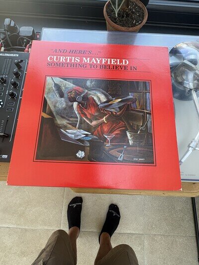 Curtis Mayfield Curtis Vinyl Something to Believe In. EX Cond Plays Perfect .