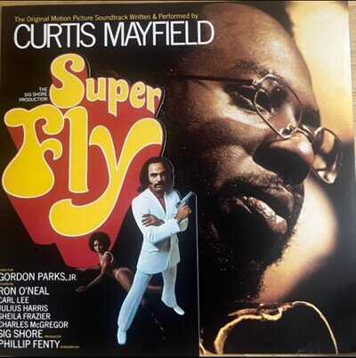 🇬🇧 CURTIS MAYFIELD- SUPERFLY AAA RHINO ORIGINAL MASTER RECORDING 33RPM / 2022