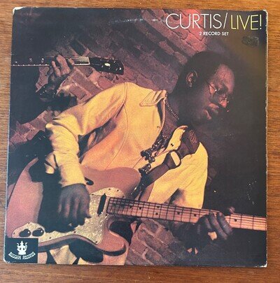 Curtis / Live - Curtis Mayfield - UK 1st press 1971 dbl Lp Ex-