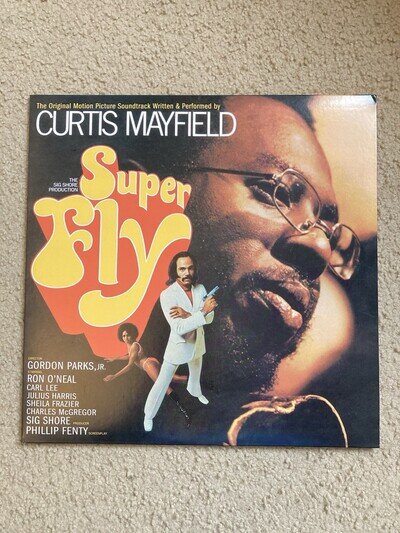 Curtis Mayfield - Super fly Vinyl Record LP
