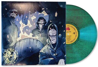 CYPRESS HILL LP Cypress Hill GREEN COLOURED VINYL Z-Comics Exclusive 30th Anniv.