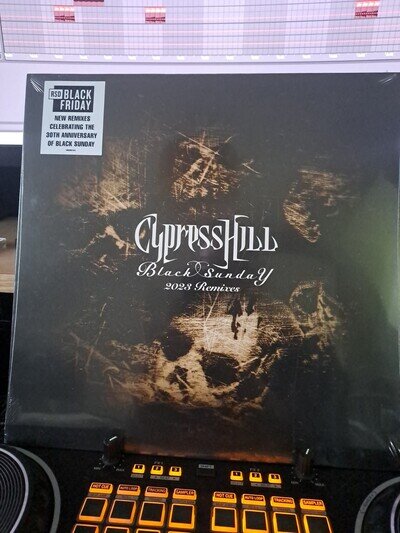 Cypress Hill Black Sunday: Remixes Black 12" Vinyl Single New Sealed
