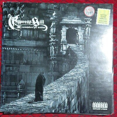 Cypress Hill III: Temples of Boom 12" Black Vinyl LP 1995 Ruffhouse Ltd Explicit