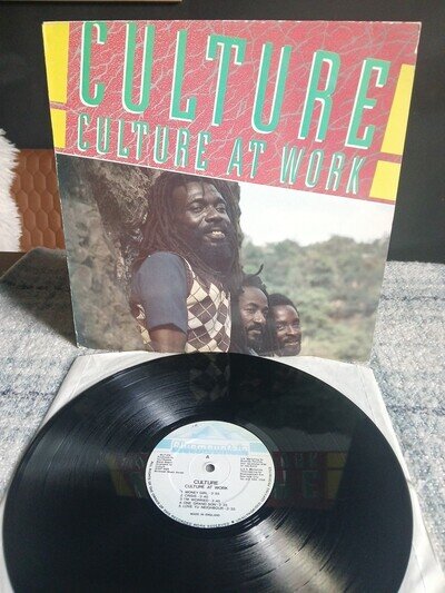 Culture , Culture At Work. Vinyl. Play Tested.