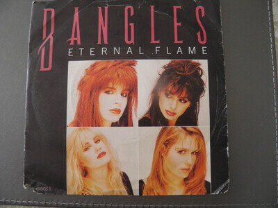 THE BANGLES 7" SINGLE ETERNAL FLAME FROM 1988 IN PIC SLEEVE