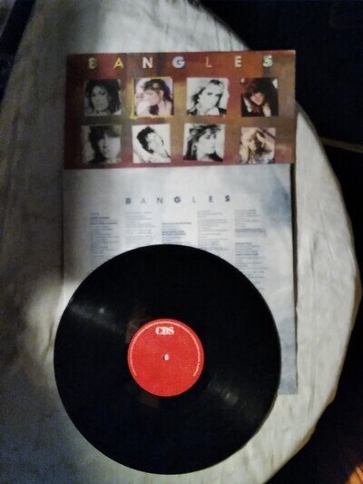 BANGLES DIFFERENT LIGHT 12 INCH VINYL LP CBS 26659 LYRIC INNER