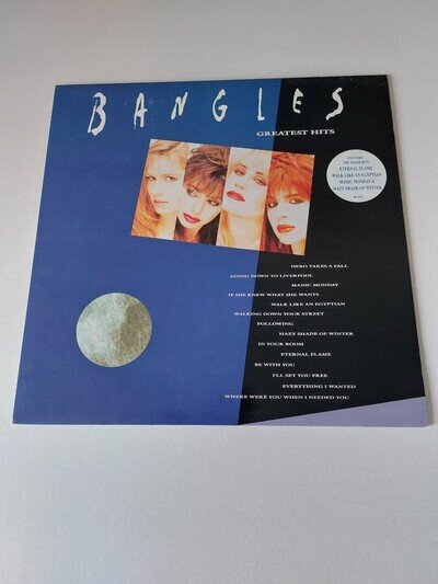 Greatest Hits- The Bangles LP CBS 1990 EX/EX