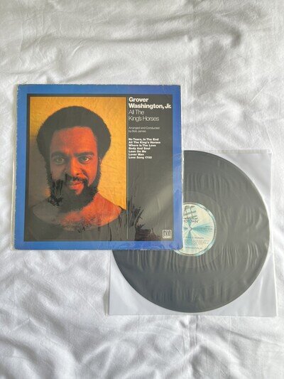 Grover Washington Jr. All The King's Horses LP Vinyl CTI Kudu Motown 1972 Jazz