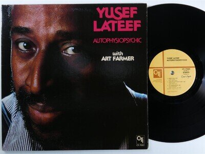 YUSEF LATEEF Autophysiopsychic CTI LP VG+ gatefold h