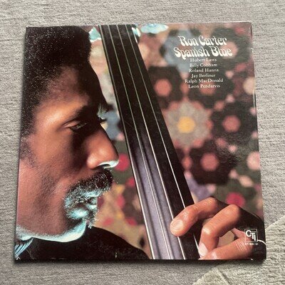 Ron Carter - Spanish Blue, LP, CTI US LP Vinyl VG Vinyl