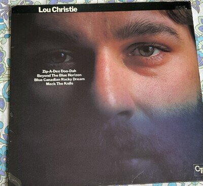 LOU CHRISTIE ~ Self Titled 12” LP CTI 1972 CTL24 UK