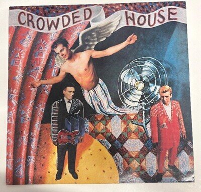 CROWDED HOUSE Crowded House Vinyl Album Capitol Records 1986 - CG S28