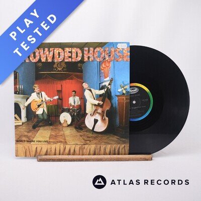 Crowded House World Where You Live 12" Single Vinyl Record 12CL 416 - VG+/VG+