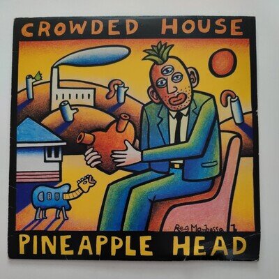 Crowded House Pineapple Head (UK10CL723) V Rare 1993 4 Trk 45rpm UK 10" vinyl