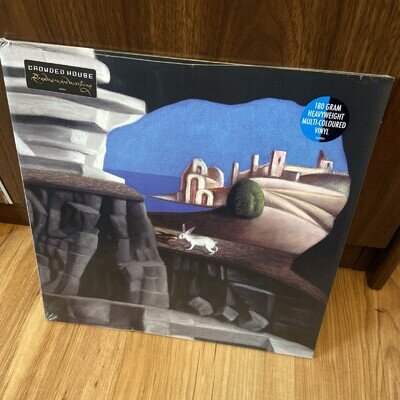 Crowded House - Dreamers Are Waiting - Ltd. Ed. Cyan Blue/Black 33RPM LP - New