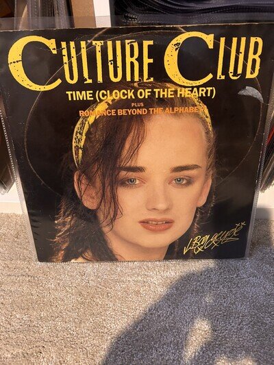Vintage Culture Club "Time (Clock Of The Heart) 12" Record Vinyl (1982)
