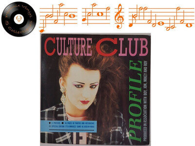Culture Club Profile 12" Vinyl Picture Disc + Booklet & 4 Posters - EX
