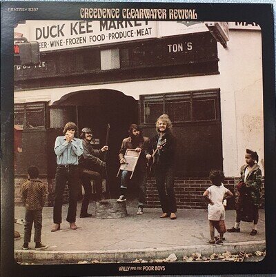 Creedence Clearwater Revival. Willy and the poor boys. 2015 Vinyl re-issue
