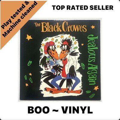 The Black Crowes ‎– Jealous Again 7" Vinyl Record EX / EX