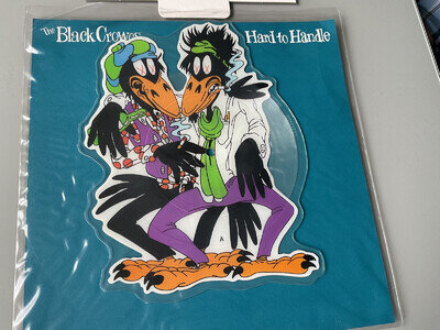 The Black Crowes ‎– Hard To Handle. Shaped 7" Picture Disc. 1991. MINT