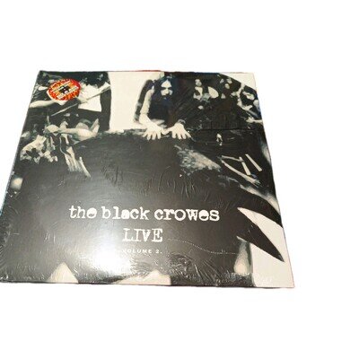 THE BLACK CROWES - Live Vol.2 - 2xLP 2015 Sealed Coloured Vinyl