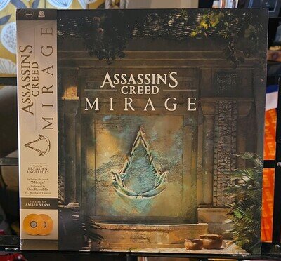 Brendan Angelides Assassin's Creed Mirage (Amber Vinyl) New Dented Corner