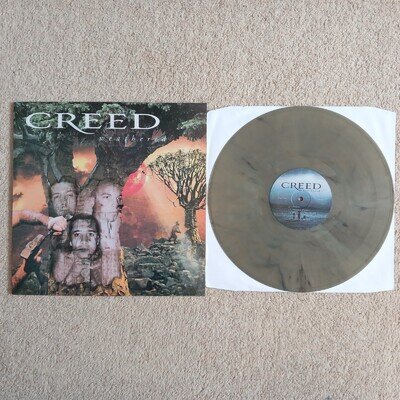 CREED ● weathered ● 12" grey vinyl LP album ● new
