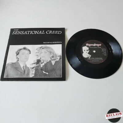the sensational creed - nocturnal operations 7" vinyl record VG