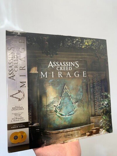 Brendan Angelides Assassin's Creed Mirage (Amber Vinyl) New Dented Corner