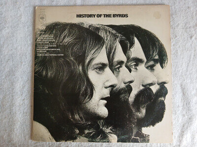 THE BYRDS "HISTORY OF THE BYRDS" DOUBLE VINYL LP RECORDS