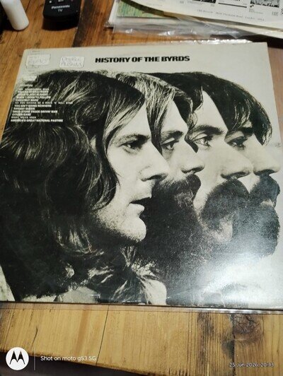 THE BYRDS-HISTORY OF-ORIGINAL UK ISSUE 1st PRESS 2 x LP ON CBS RECORDS-1973