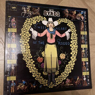 The Byrds Sweetheart of the Rodeo LP UK 🇬🇧 Issue CBS 63353 1968 VG+/VG