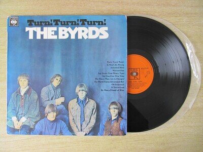THE BYRDS - TURN! TURN! TURN! - 1965 NEW ZEALAND LP - CBS - BP 473249