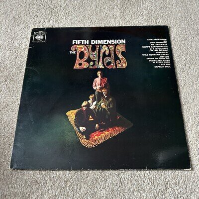 The Byrds – Fifth Dimension Vinyl Record EARLY UK Pressing 1983