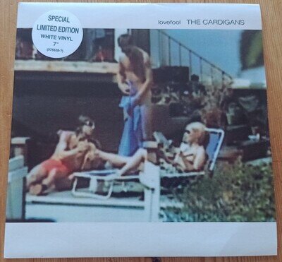The Cardigans : Lovefool - UK rare NM limited white vinyl 7" Stockholm 1996