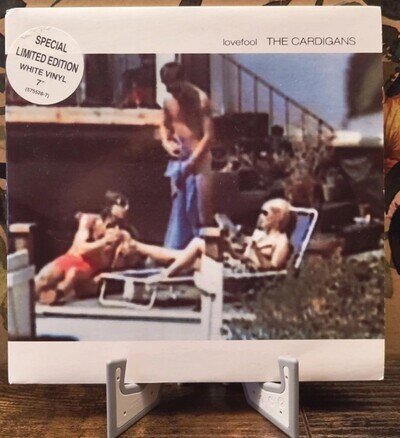 The Cardigans Lovefool Single EP Vinyl 1996 White Vinyl
