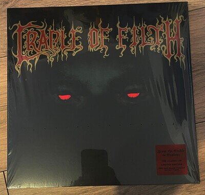 CRADLE OF FILTH " FROM THE CRADLE TO ENSLAVE " SEALED UK ** COLOURED VINYL LP **