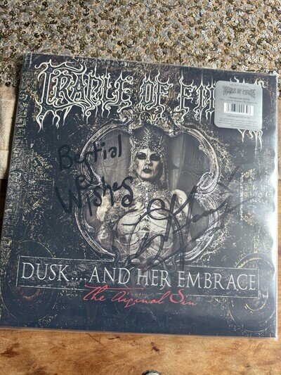 CRADLE OF FILTH - DUSK AND HER EMBRACE THE ORIGINAL SIN 2ND PRESS BL - G72z