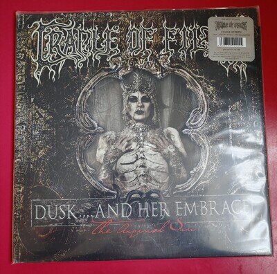 Cradle Of Filth - Dusk And Her Embrace - The Original Sin 2x Lp Gold Vinyl New