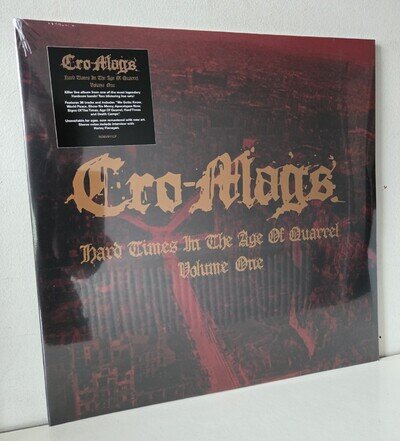 Cro-Mags – Hard Times In The Age Of Quarrel Volume One - 2 x LP Album Vinyl New