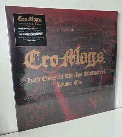 Cro-Mags – Hard Times In The Age Of Quarrel Volume Two - 2 x LP Album Vinyl New