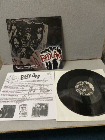 Bedlam: Demos anthology 1968- -70- UK 12" Album - Cozy Powell