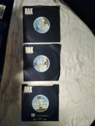 COZY POWELL 3 X 7 INCH VINYL SINGLES RAK 1970s ALL LISTED